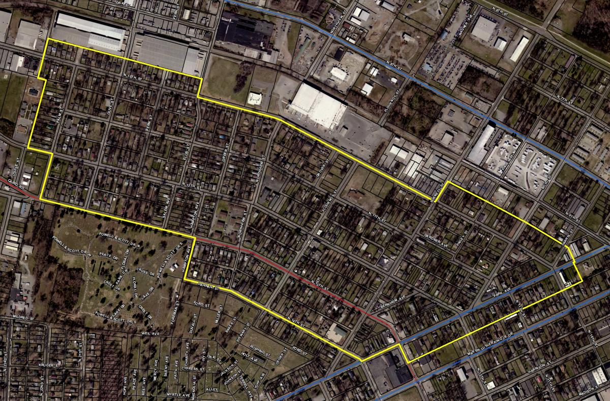 Northside Neighborhood map